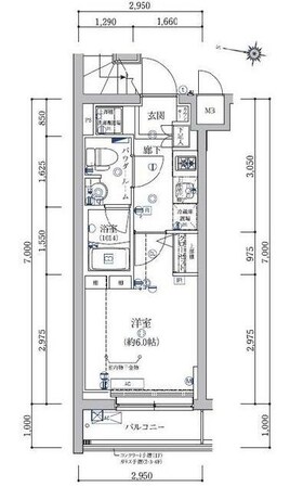 五反田駅 徒歩8分 4階の物件間取画像